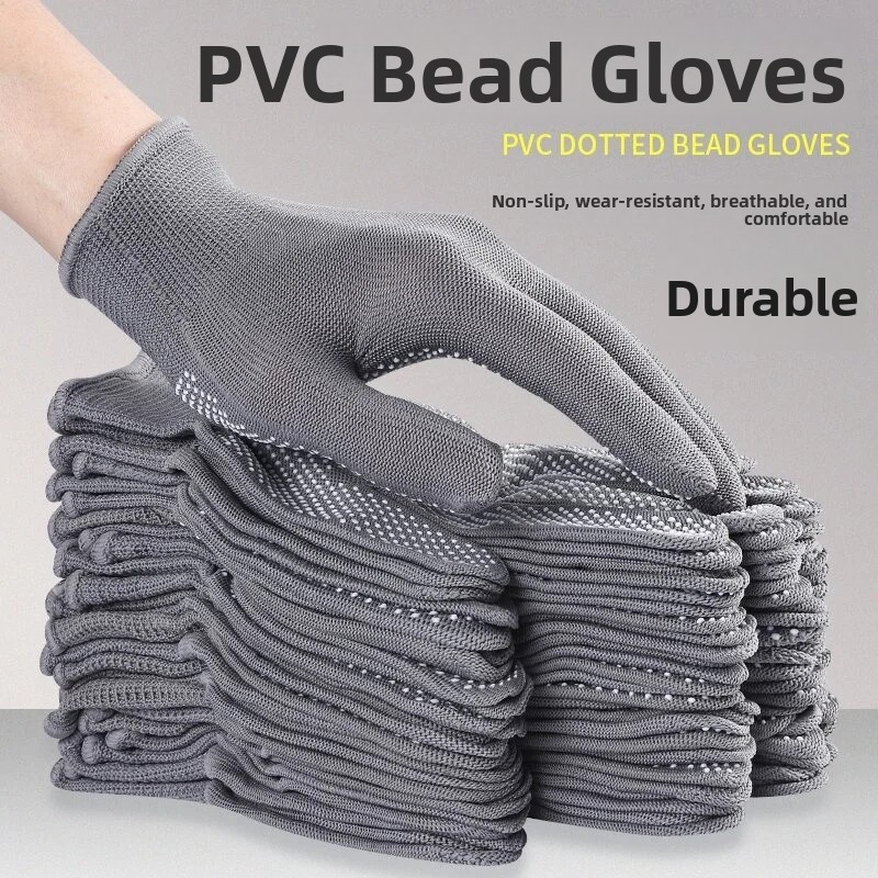 Fishing Gloves - ถุงมือทำงานพลาสติกหนาพิเศษ ป้องกันการลื่น ทนทานต่อการสึกหรอ สำหรับตกปลา ขับรถ งานก่อสร้าง