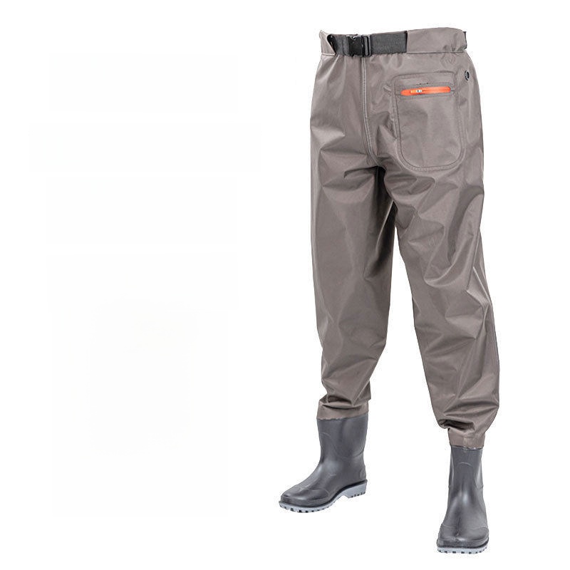 กางเกงกันฝนเอวสูงแบบหนา พร้อมร - Fishing Rain Suit บทวิจารณ์และราคา