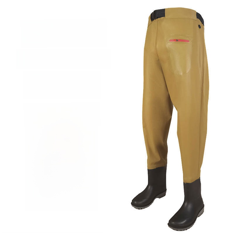 กางเกงกันฝนเอวสูงแบบหนา พร้อมร - Fishing Rain Suit บทวิจารณ์และราคา