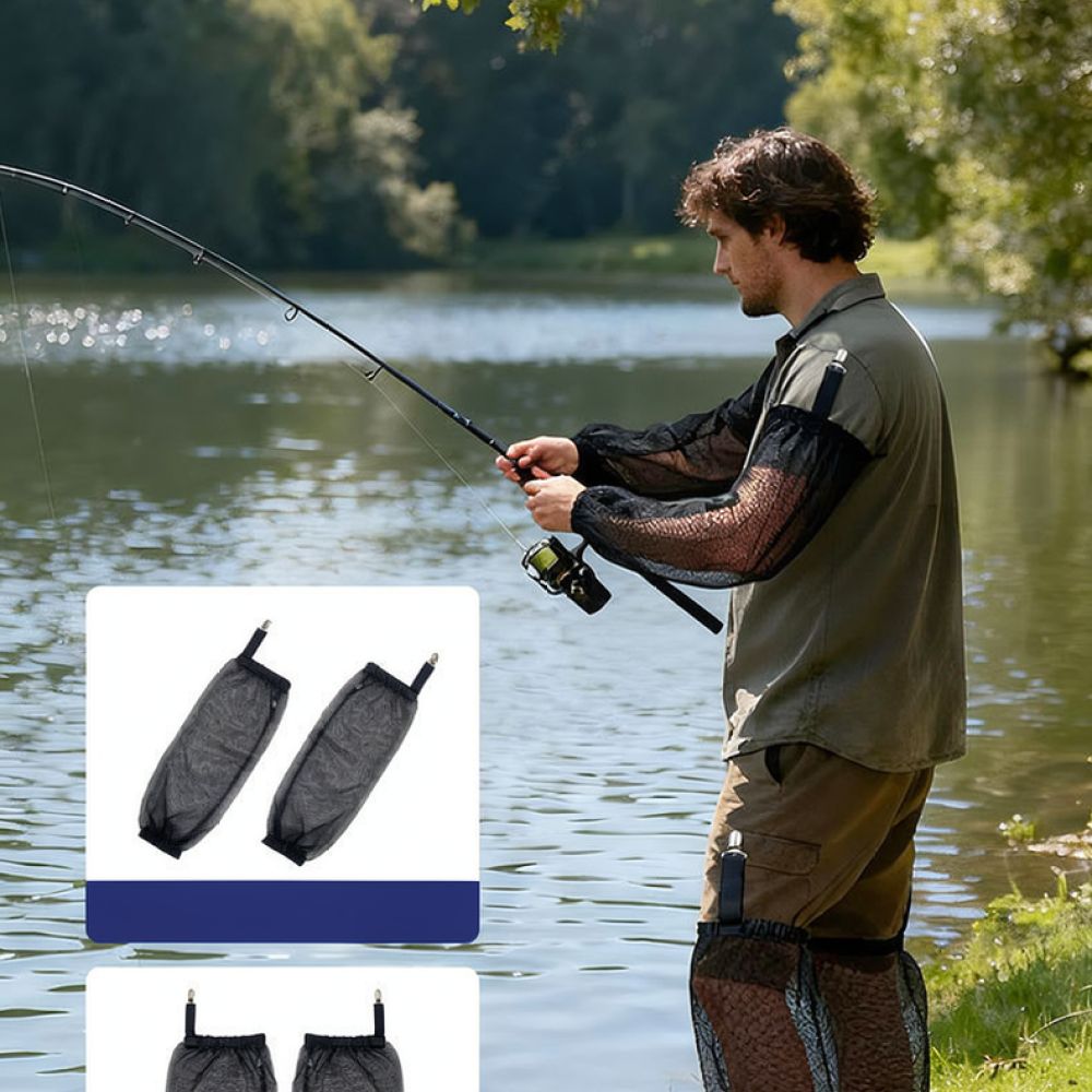 ชุดกันยุงแบบตาข่ายสำหรับกิจกรร - Fishing Gloves บทวิจารณ์และราคา
