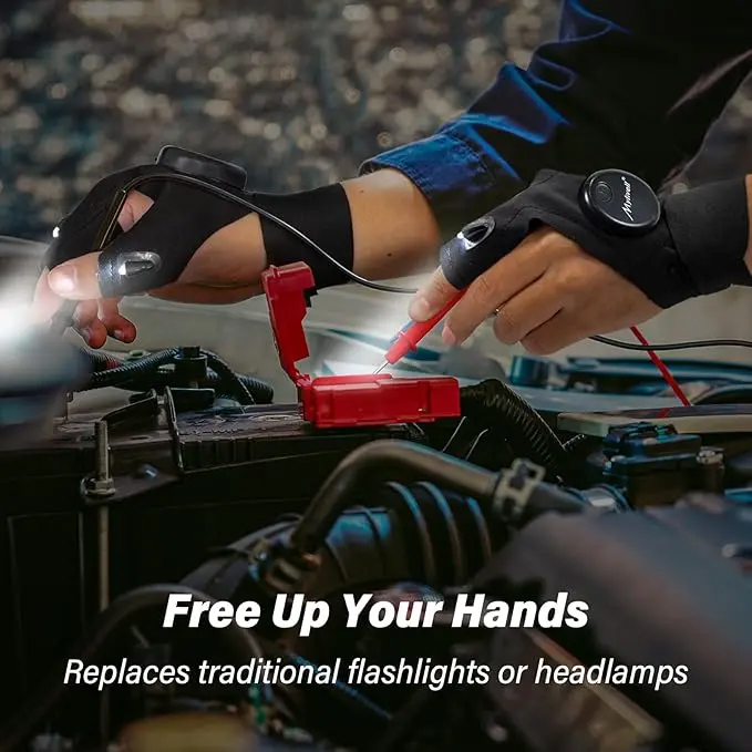 ถุงมือ LED สำหรับผู้ชาย – ถุงม - Fishing Gloves บทวิจารณ์และราคา