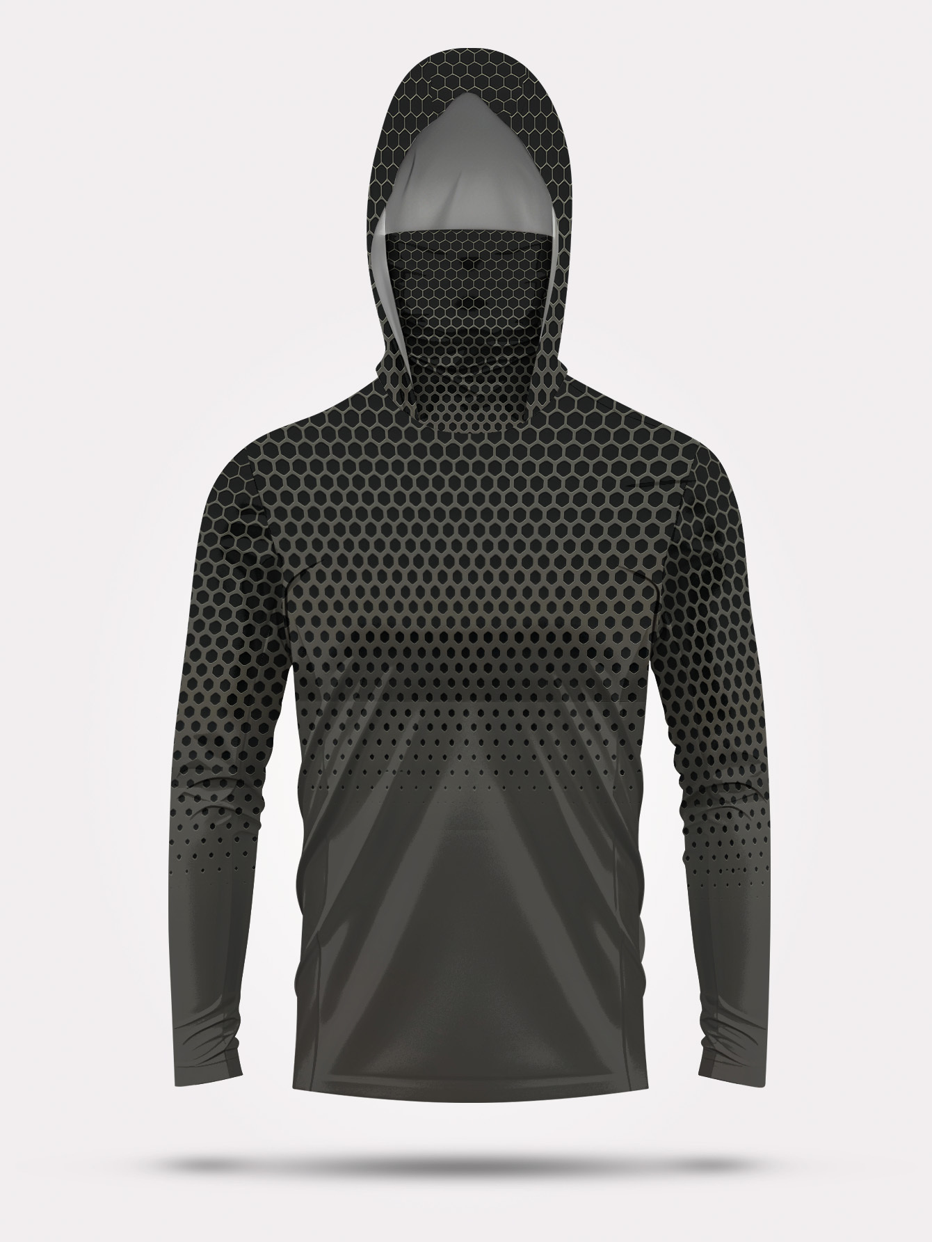 เสื้อฮู้ดตกปลาสำหรับผู้ชาย ใส่ - Fishing Mask Sun Protection บทวิจารณ์และราคา