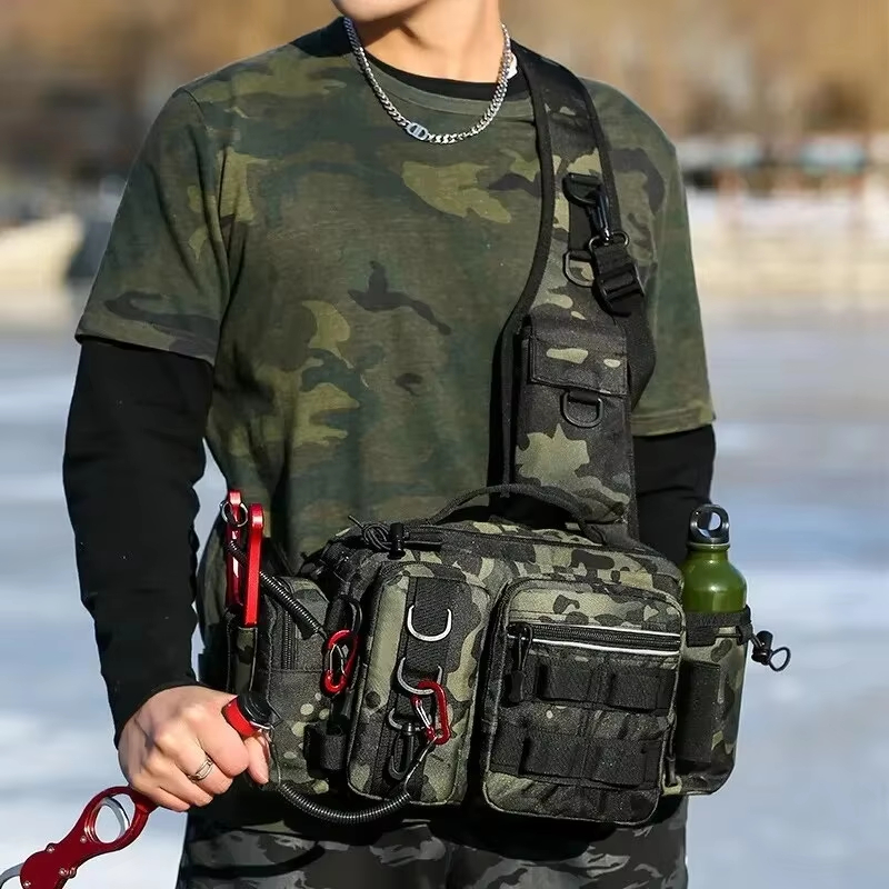 กระเป๋าคาดเอวแบบยุทธวิธีสำหรับ - Fishing Belt บทวิจารณ์และราคา