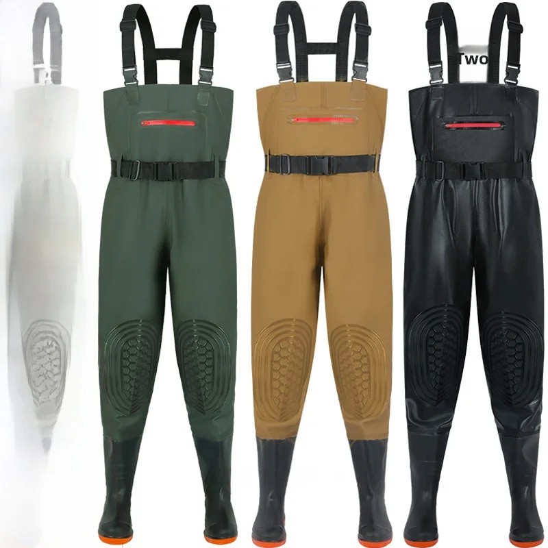 ชุดกันฝนแบบหนาพิเศษ กางเกงกันฝ - Fishing Pants Waterproof บทวิจารณ์และราคา