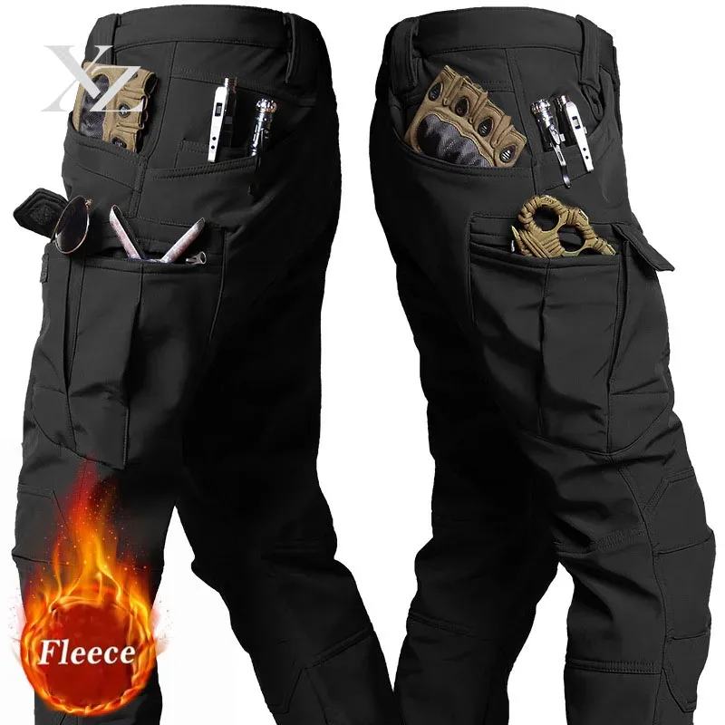 กางเกงคาร์โก้แทคติคอลบุขนกันน้ - Fishing Pants Waterproof บทวิจารณ์และราคา