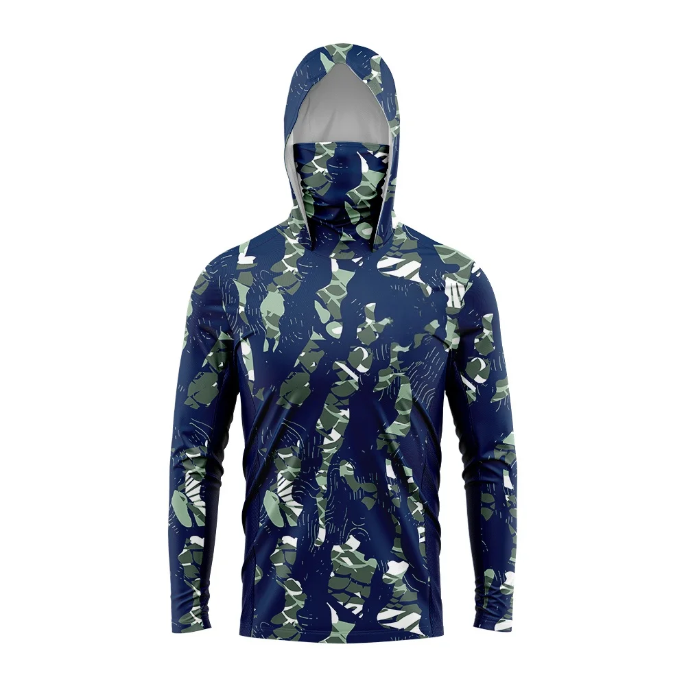 เสื้อตกปลา 3D ลายพราง ลายงู สำ - Fishing Shirt Uv Protection บทวิจารณ์และราคา