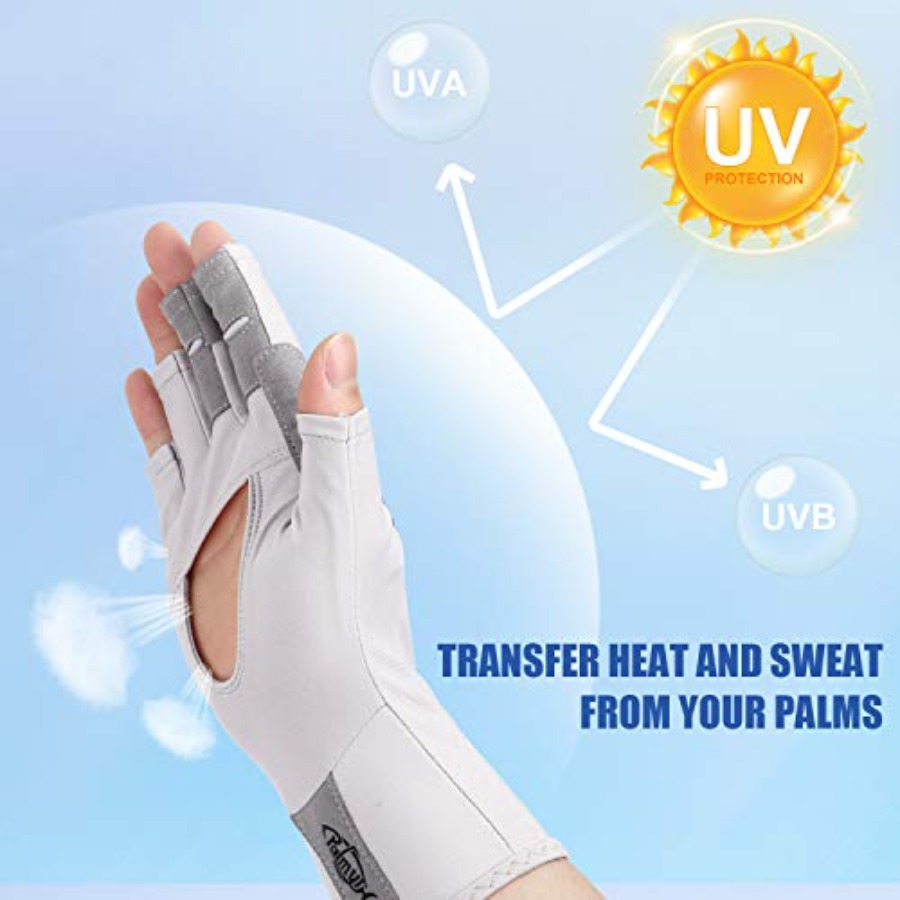 ถุงมือตกปลาป้องกันรังสียูวี UP - Fishing Gloves บทวิจารณ์และราคา