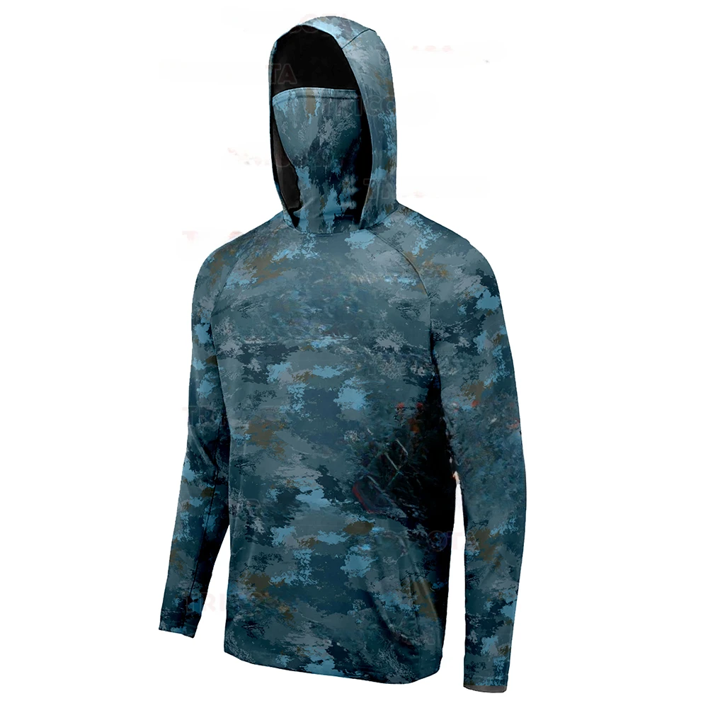 เสื้อฮู้ดตกปลาสำหรับผู้ชาย ป้อ - Fishing Shirt Uv Protection บทวิจารณ์และราคา