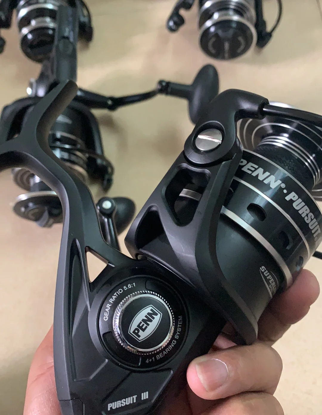 100% ใหม่ PENN Pursuit III 400 - Penn Reel Spinfisher บทวิจารณ์และราคา